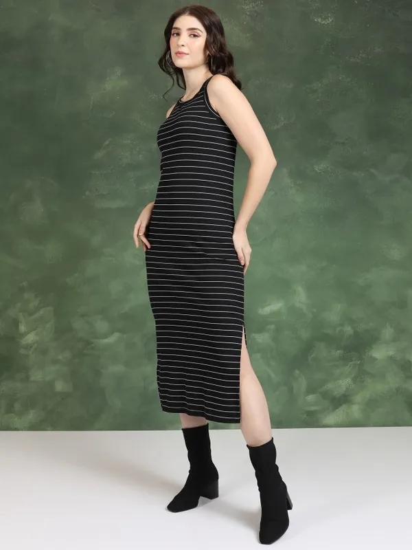 Striped Bodycon Dress