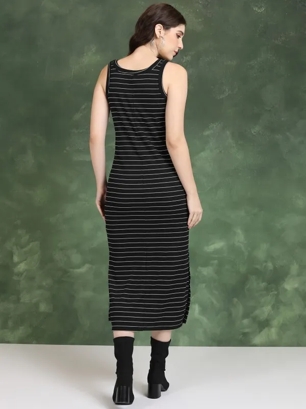 Striped Bodycon Dress