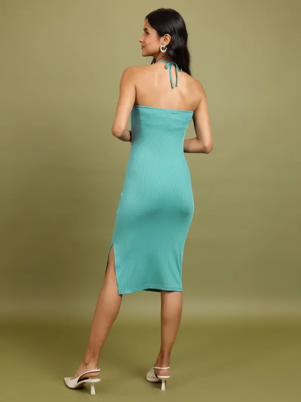 Solid Bodycon Dress