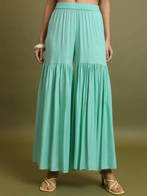 Women Kurta With Sharara & Dupatta
