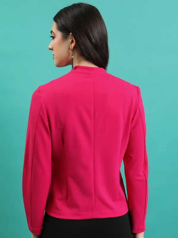 Solid Regular Fit Blazer