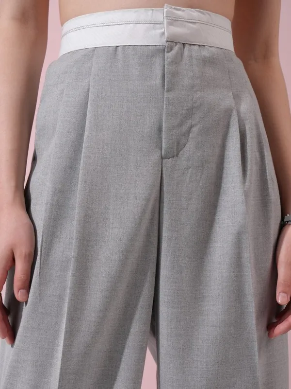  Tokyo Talkies Women Grey Co-Ords