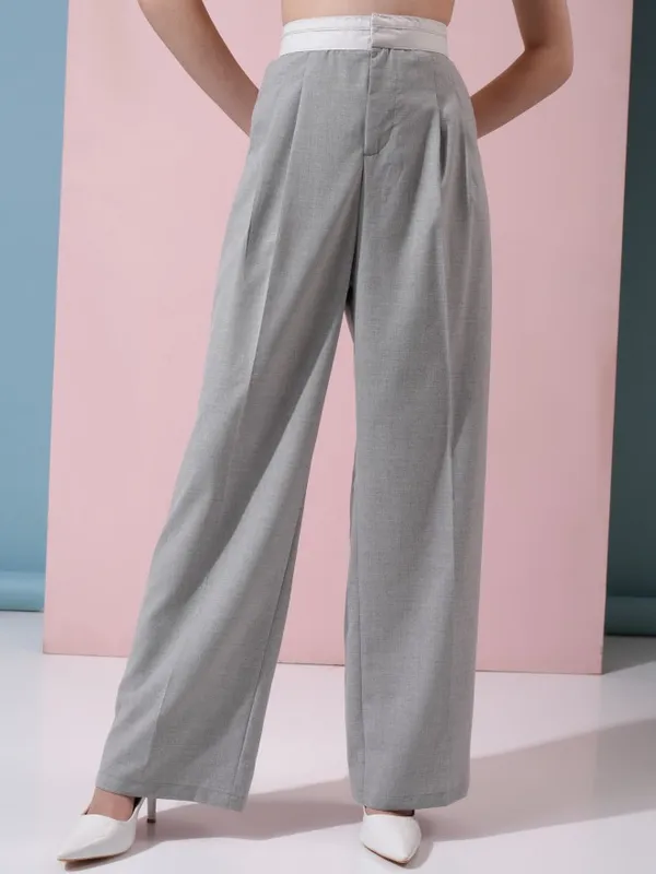  Tokyo Talkies Women Grey Co-Ords