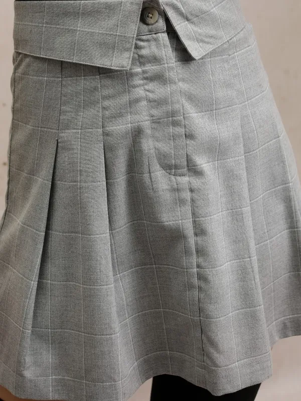  Tokyo Talkies Women Grey Mini Skirts