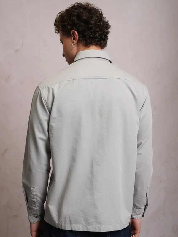Men Oversized Fit Casual Shirt