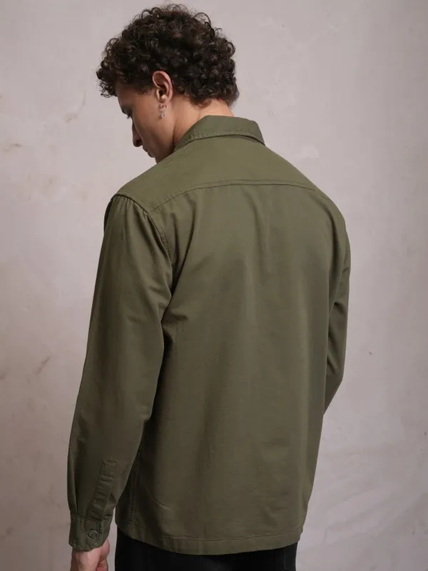 Men Oversized Fit Casual Shirt