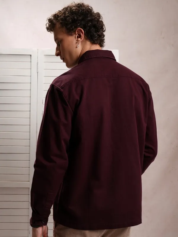 Men Oversized Fit Casual Shirt