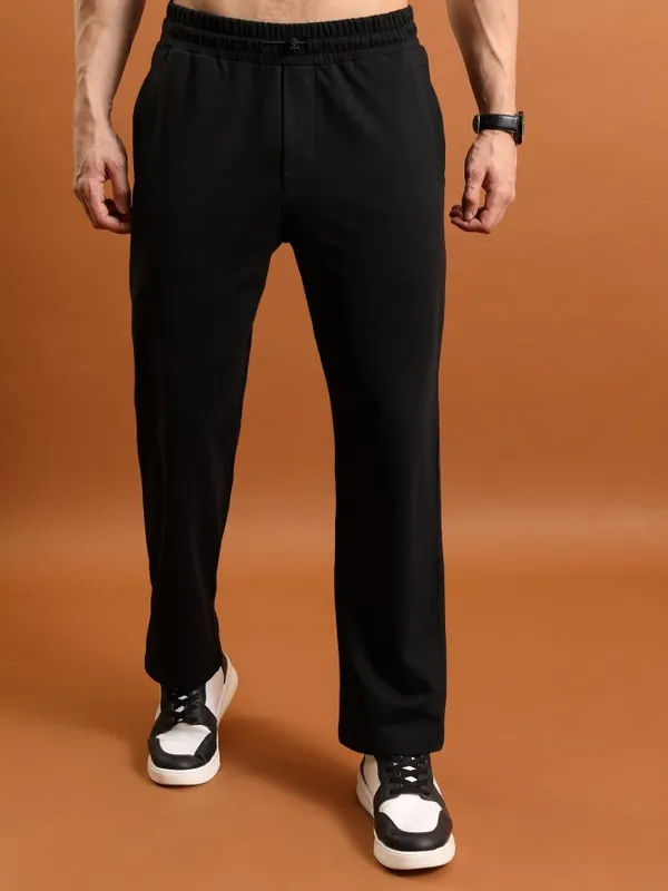 Men Relaxed Fit Track Pants