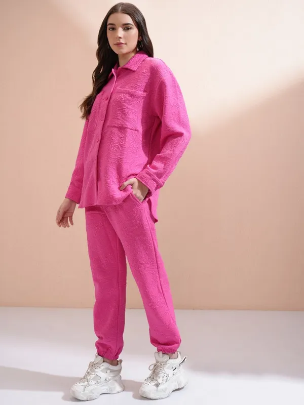 Women Shirt With Trouser Co-Ords