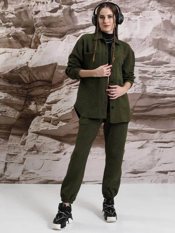 Women Shirt With Trouser Co-Ords