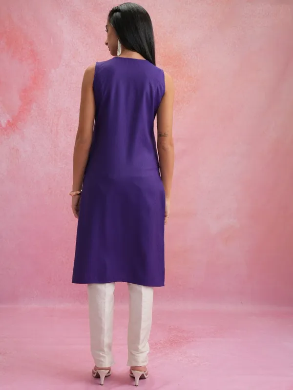 Straight Solid Kurta