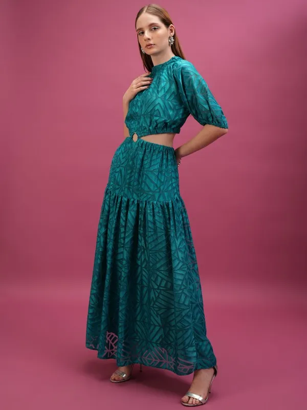 Printed Maxi Dress