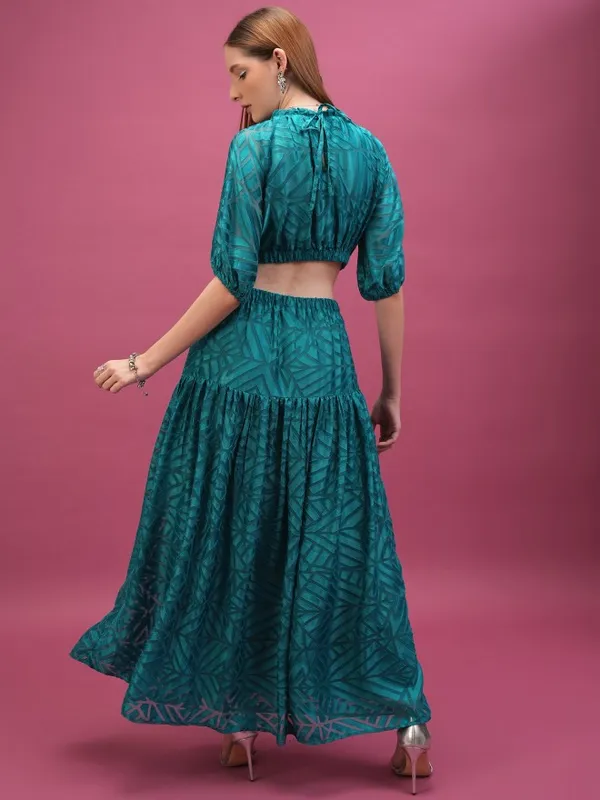 Printed Maxi Dress
