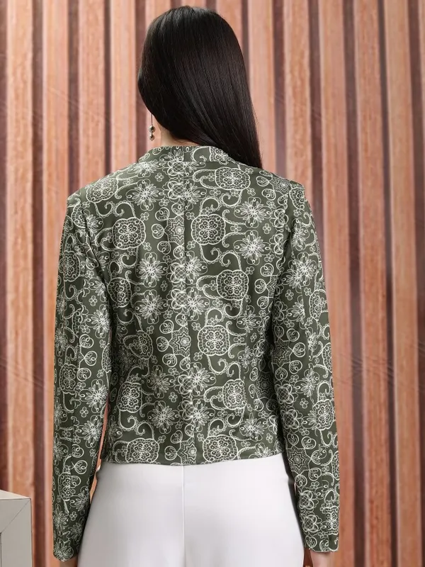  Tokyo Talkies Women Olive Blazers