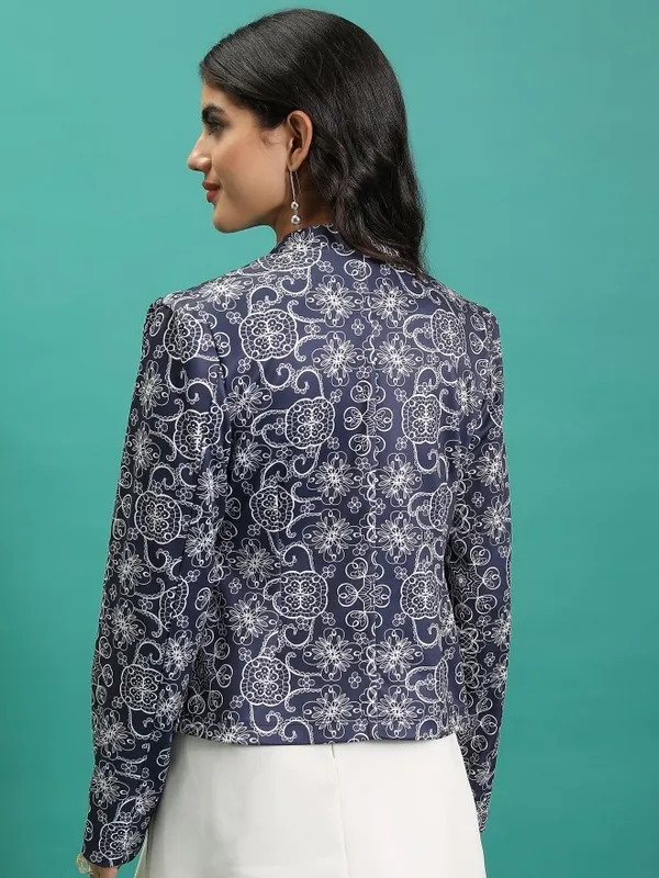  Tokyo Talkies Women Navy Blue Blazers