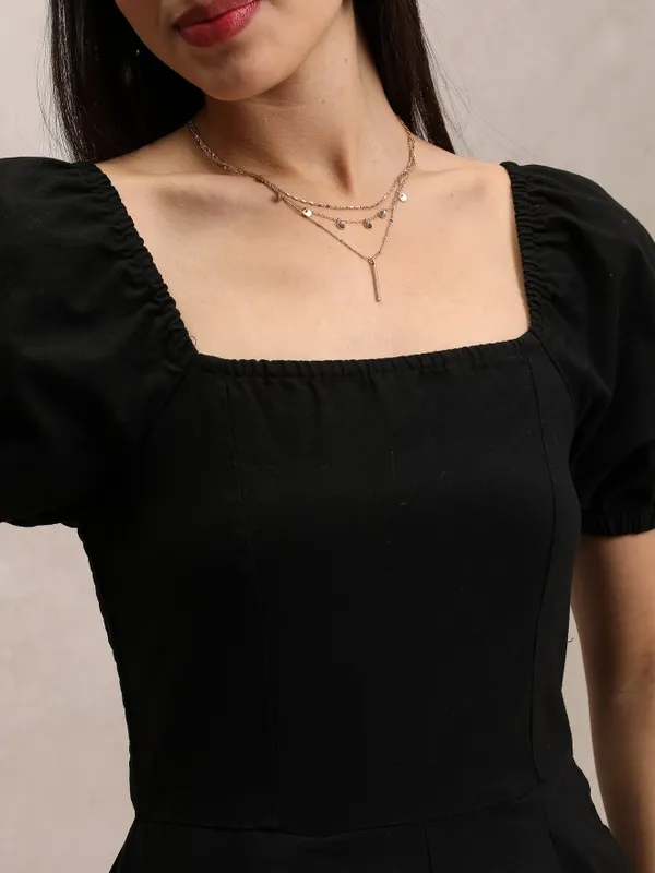 Solid Regular Fit Jumpsuit