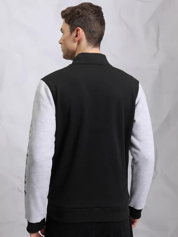 Printed Bomber Jacket