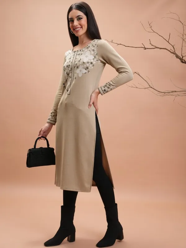 Printed Straight Kurta