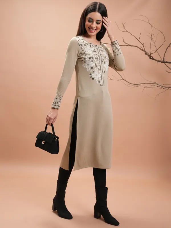 Printed Straight Kurta