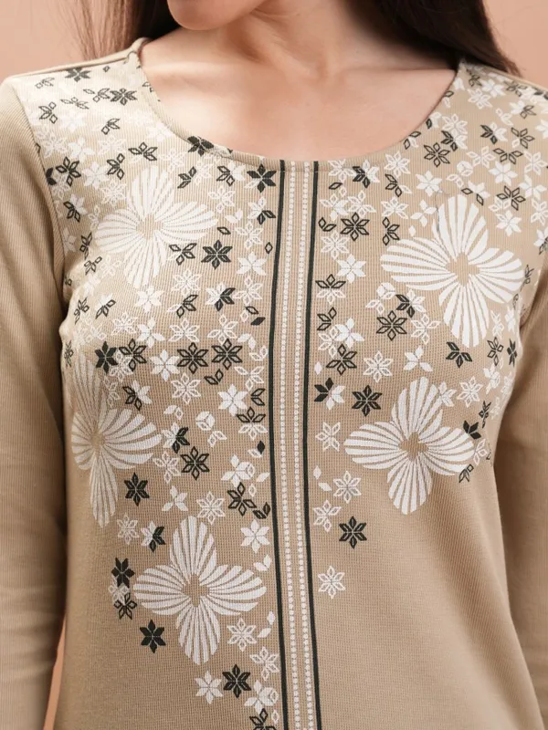 Printed Straight Kurta