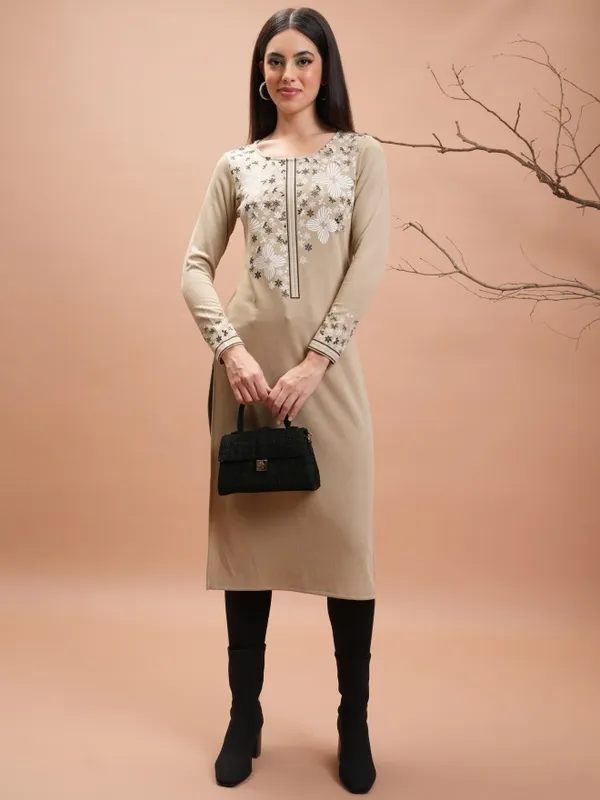 Printed Straight Kurta