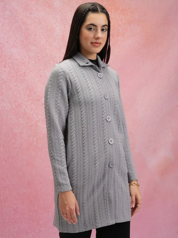 Women Cable Knit Sweater