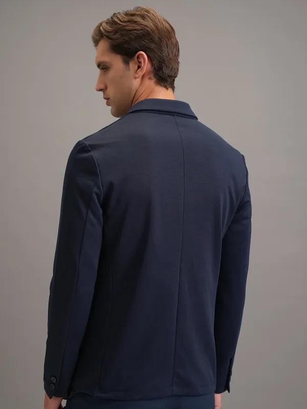 Solid Regular Fit Blazer