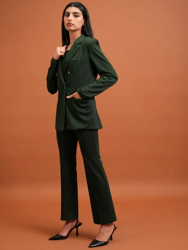 Women Blazer With Trouser Co-Ords
