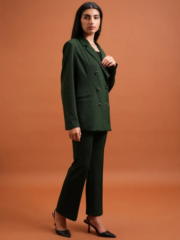 Women Blazer With Trouser Co-Ords