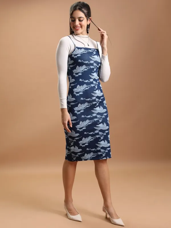 Printed Bodycon Dress