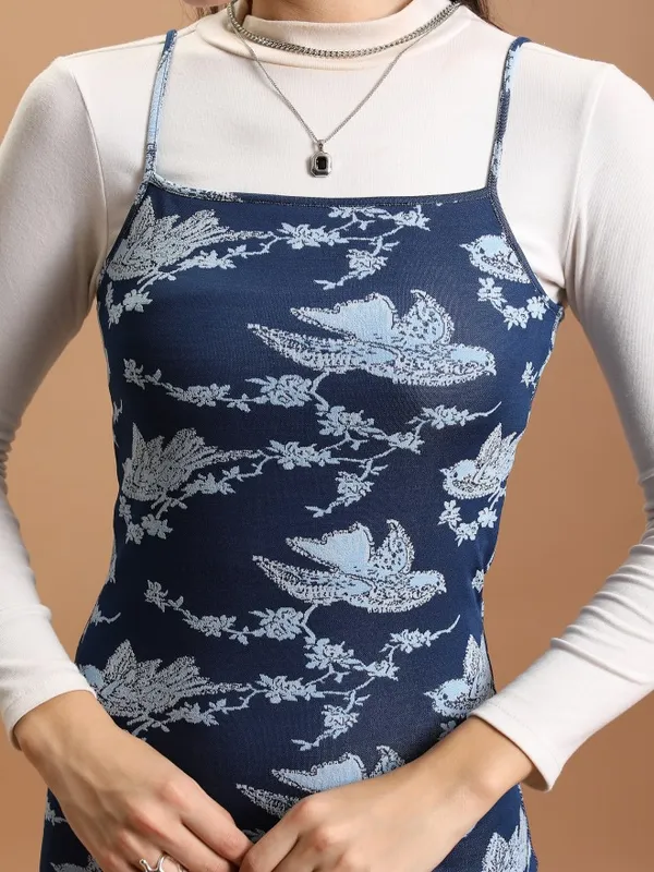 Printed Bodycon Dress