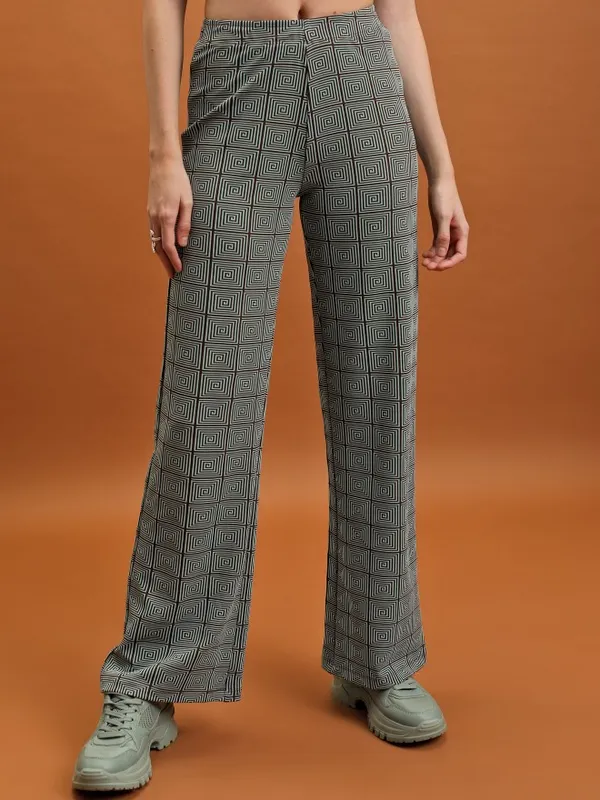 Tokyo Talkies Women Green Blazer With Trouser