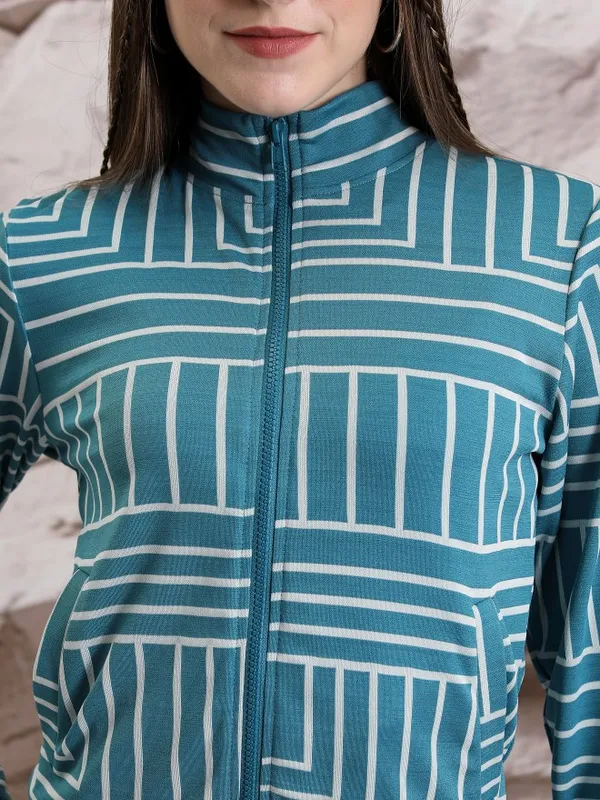 Women Coat With Trouser Co-Ords