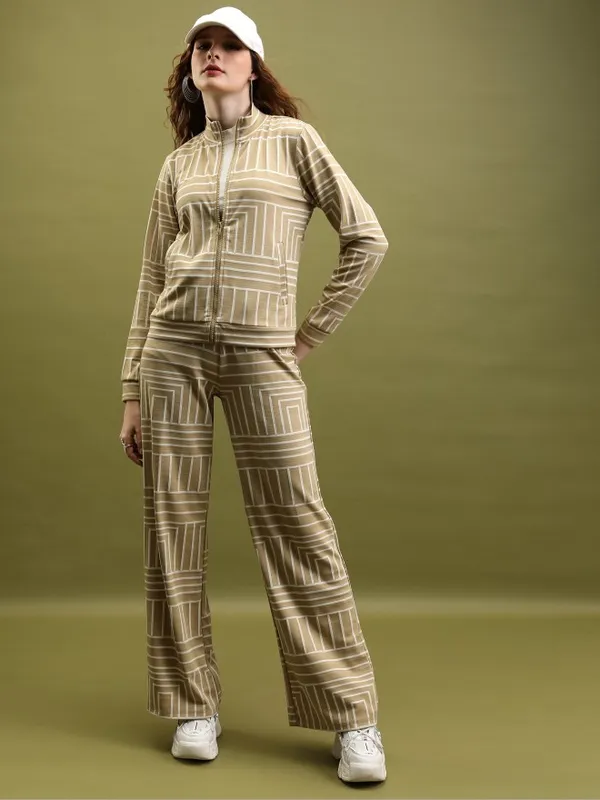 Women Jacket With Trouser Co-Ords