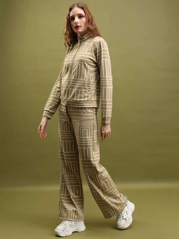 Women Jacket With Trouser Co-Ords