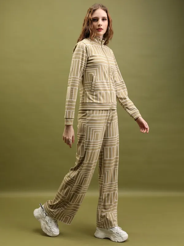 Women Jacket With Trouser Co-Ords