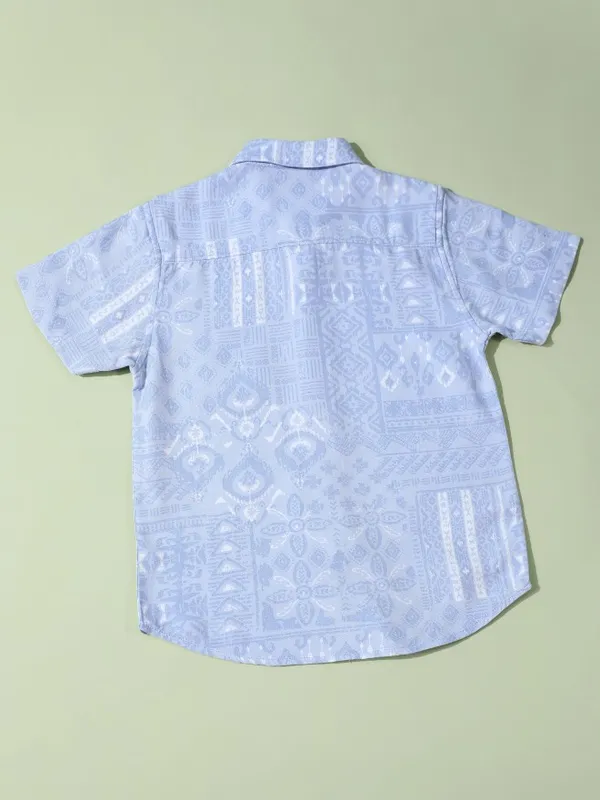 Boys Slim Fit Casual Shirt