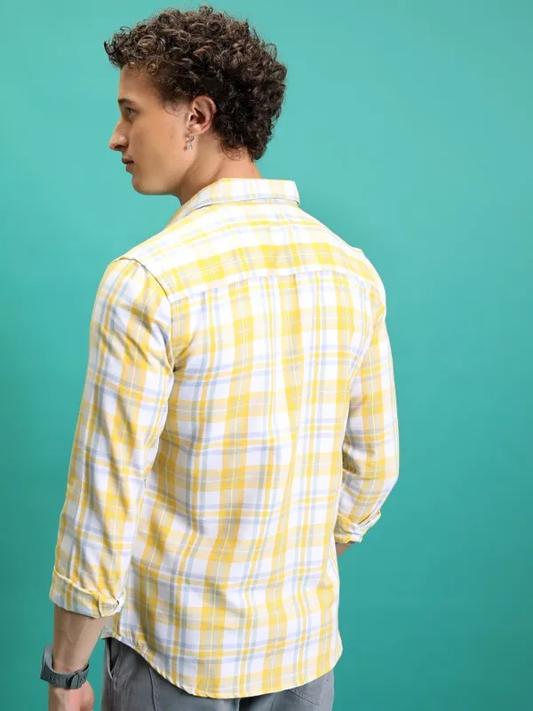 Men Slim Fit Casual Shirt