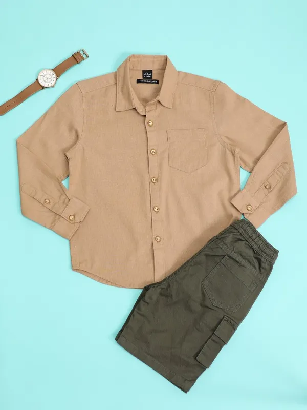 Boys Slim Fit Casual Shirts