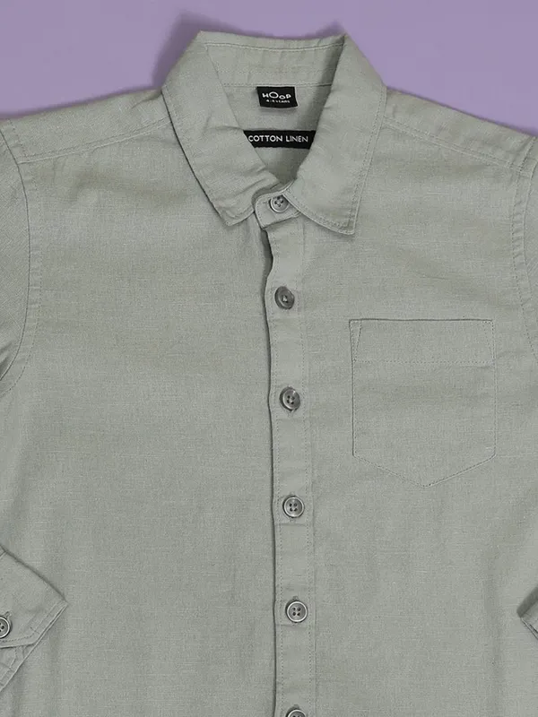 Boys Regular Fit Casual Shirt