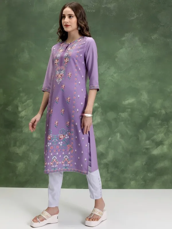 Printed Straight Kurta