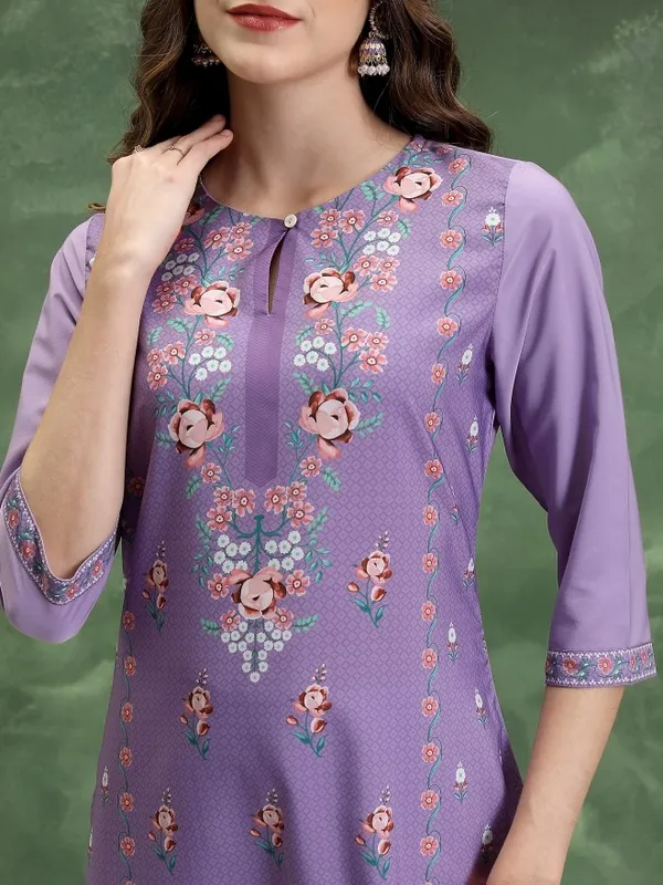 Printed Straight Kurta