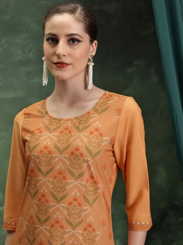 Printed Straight Kurta
