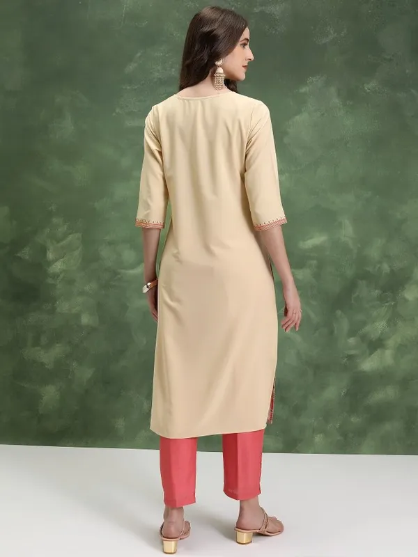 Printed Straight Kurta