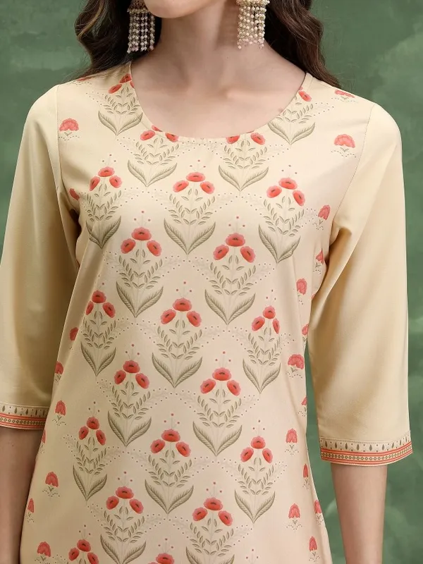 Printed Straight Kurta