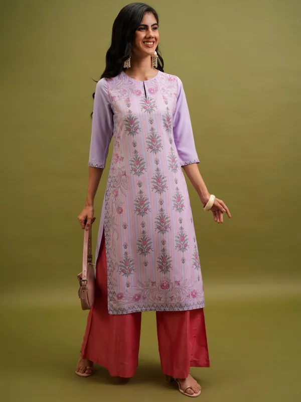 Printed Straight Kurta