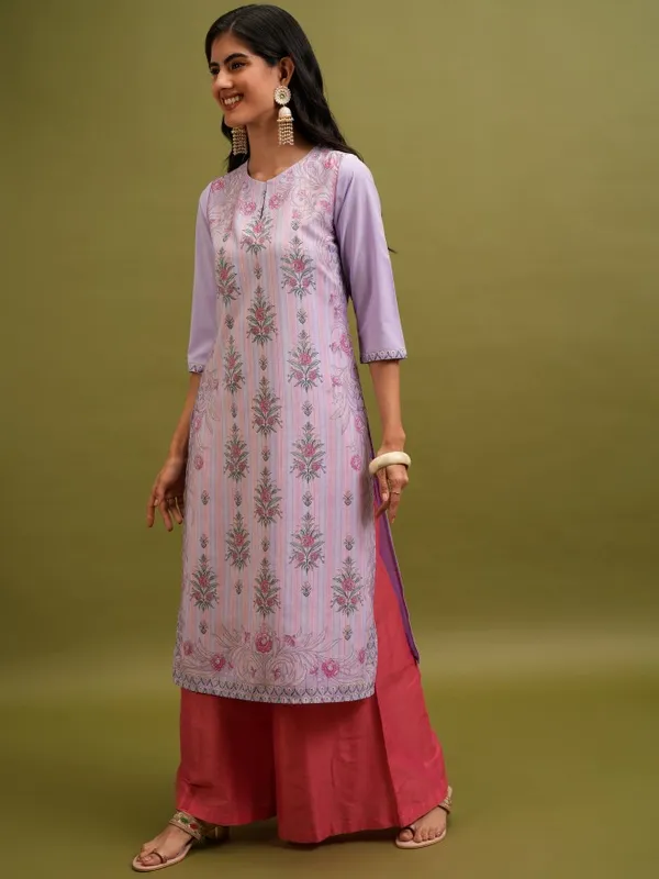 Printed Straight Kurta