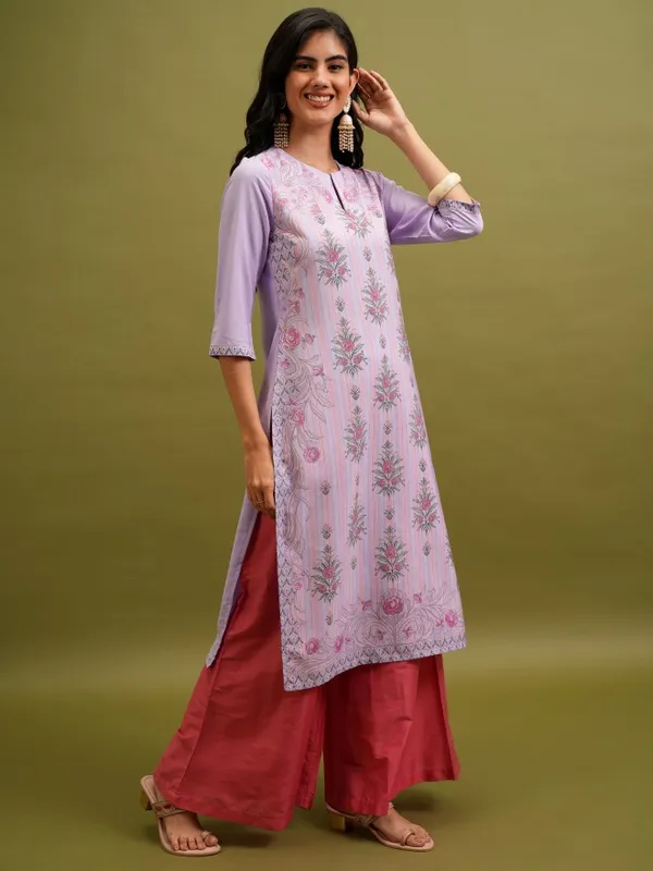 Printed Straight Kurta