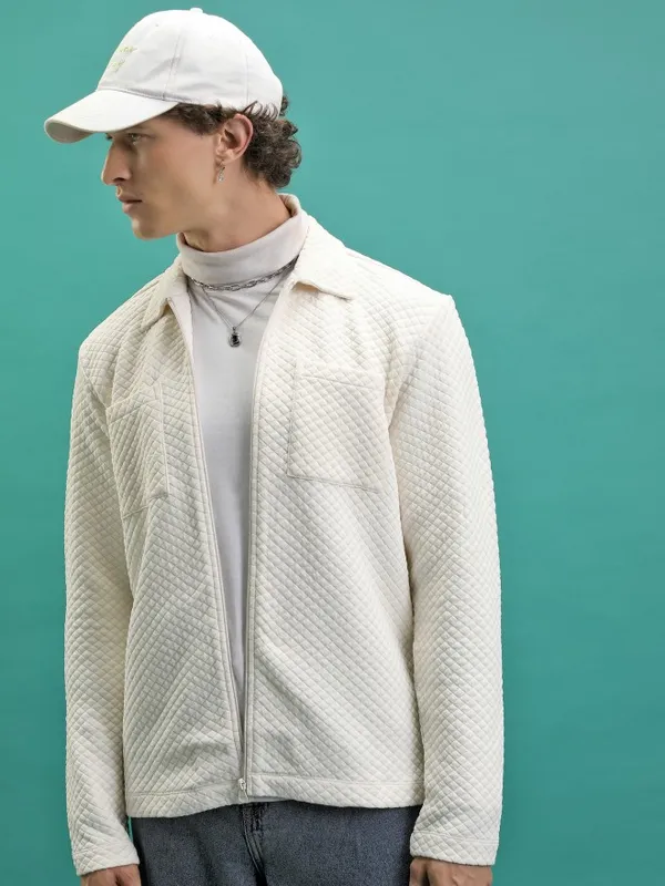 Men Solid Sweatshirt
