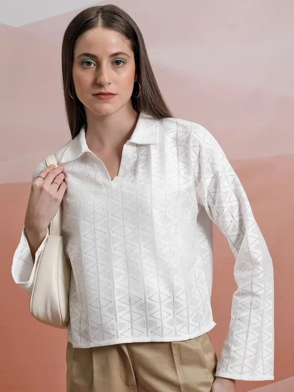 Self Design Regular Top